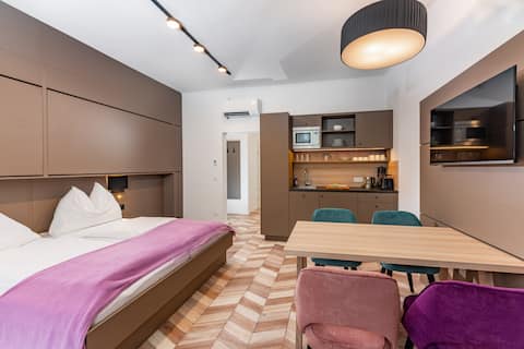 Top performing Airbnb: Art Nouveau: Studio Suite in Villa from 1906 in Elisabeth Vorstadt