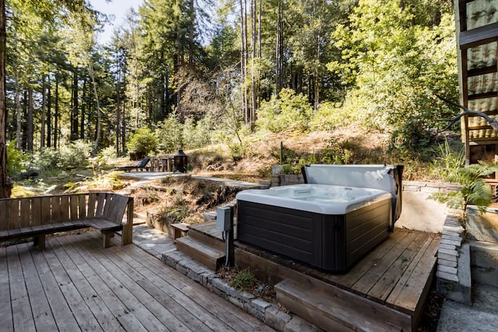 Zen House redwood retreat. - Houses for Rent in Occidental
