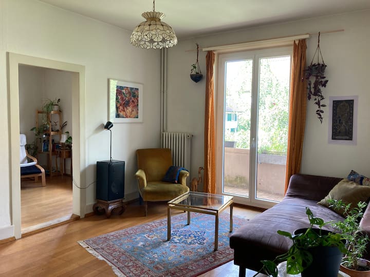 Urban Two And A Half Room With Balcony And Garden - Bern