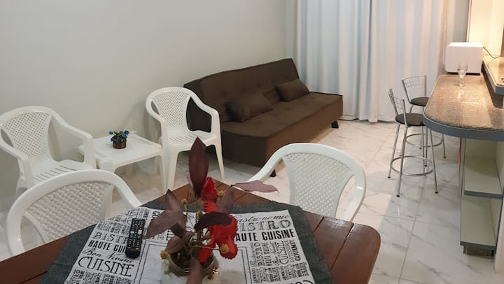 Well Located Flat 190m From The Beach - Guarapari
