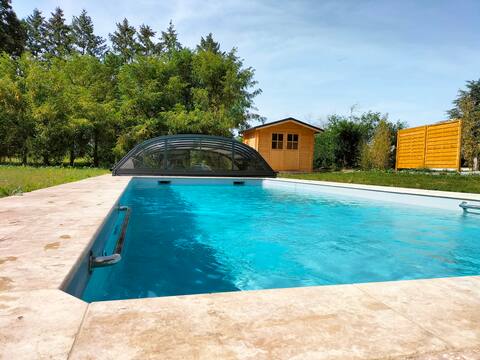 Rural Cottage with Pool, Tennis, and Park