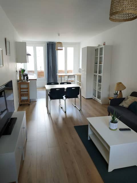 Montoire center: beautiful duplex apartment 4/6 pers.