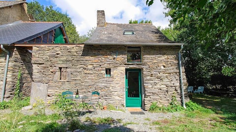 Tiny house with its own forest garden