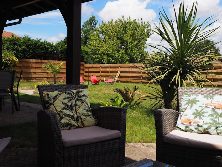 Villa Landaise 4/6 Pers 110 M² 10 Mn De L'océan - Linxe