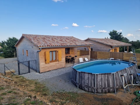 Chalet Châtaigniers – vacation home – 4/6 people.