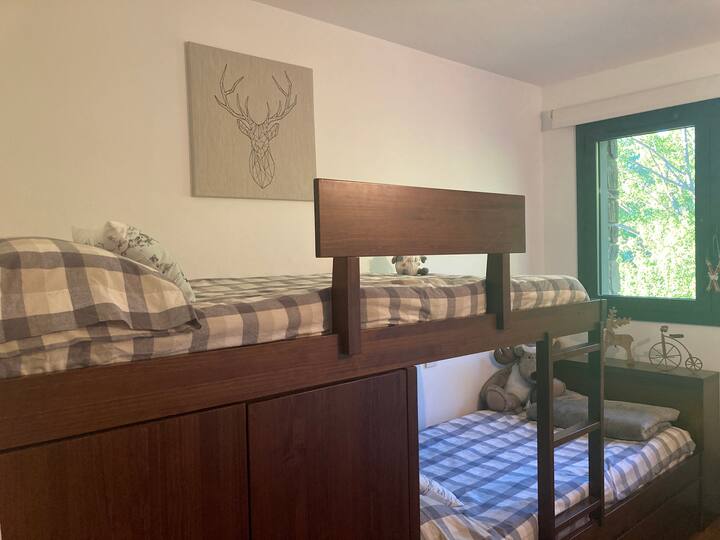 Terza camera da letto. Con 2 letti a castello