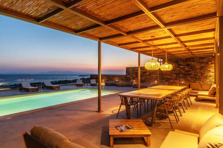 Blue Gres Villa | Sea View Villa in Tinos gallery image 5