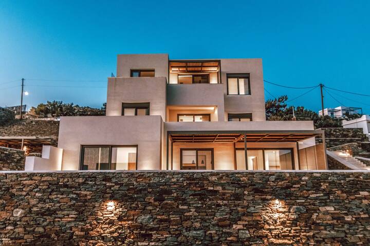 Blue Gres Villa | Sea View Villa in Tinos gallery image 2