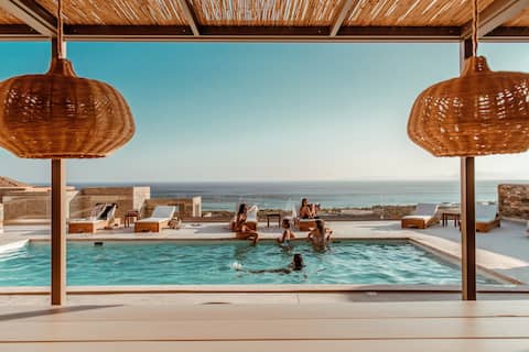 Blue Gres Villa |  Sea View Villa in Tinos