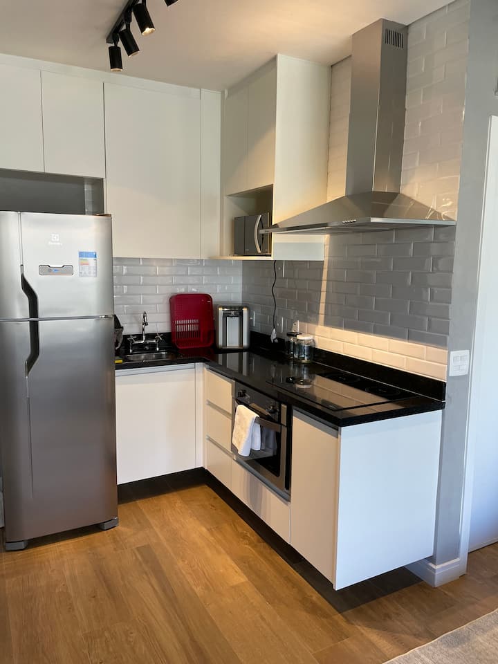 Moema | Premium Apt 45m² + Balcony + Parking - Moema
