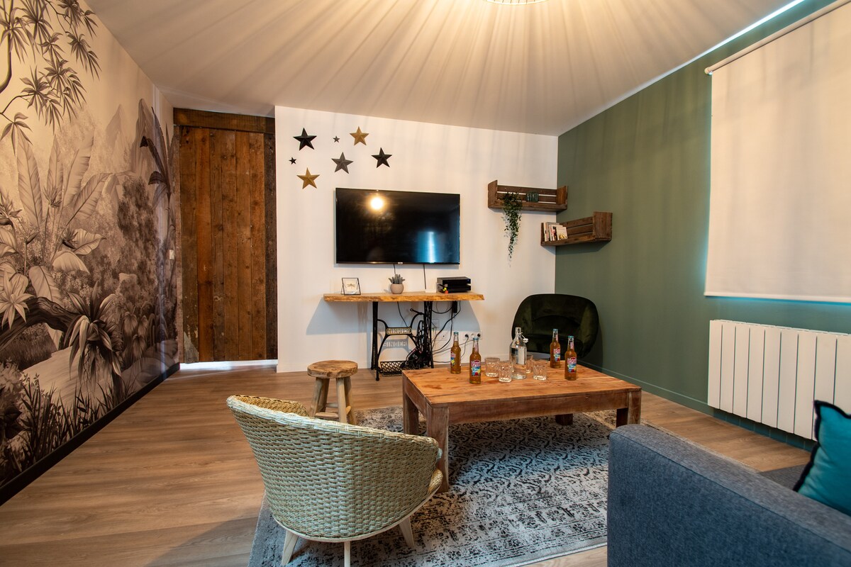 Airbnb performant: Dieppe atypical duplex in the heart of the city à Dieppe