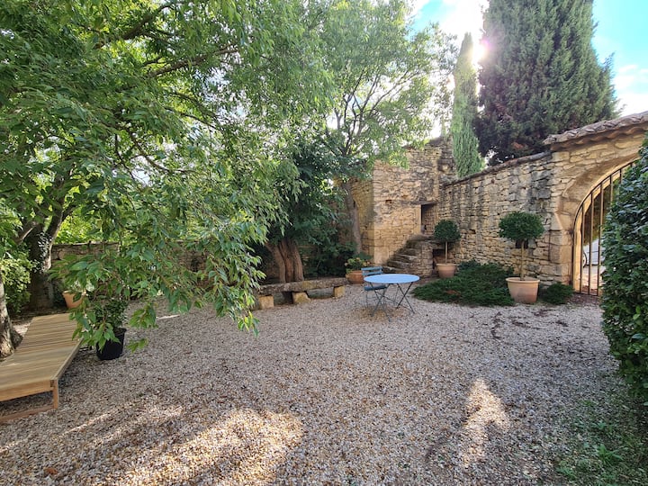The villa in Gordes