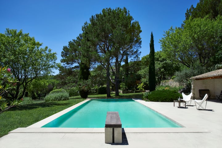 The villa in Gordes