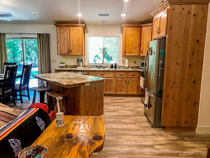 Slide Creek Ranch 1 mile to Bass Lake on 25 acres Houses for Rent in