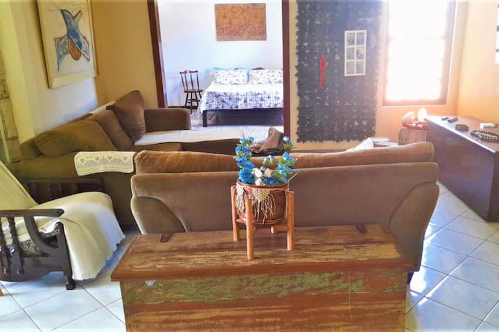 Apartmán Hortensia a obývacia izba