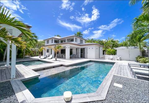 Villa Manzana : new 4 bedrooms 4sdb 2 pools -  LUXURY