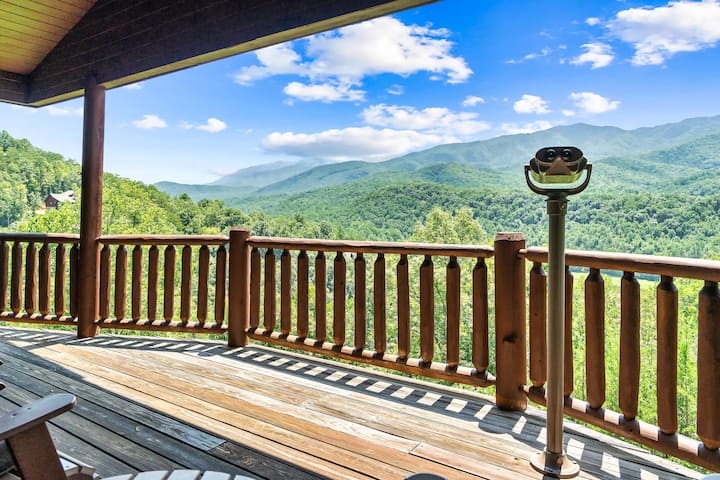 Mountain Views/privacy/game Room/theatre/hot Tub/community Pool/golfing - Tennessee