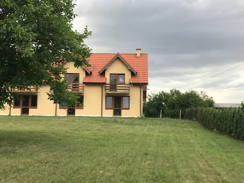 Popular Airbnb listing: Peaceful Green Countryside Cottage in Wolin in Gmina Wolin