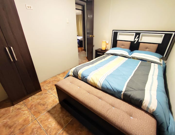 Svetlá a vzdušná tretia spálňa.