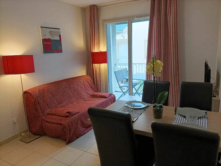 T2  Balcon Dans Résidence Avec Piscine E103 - Pays basque français