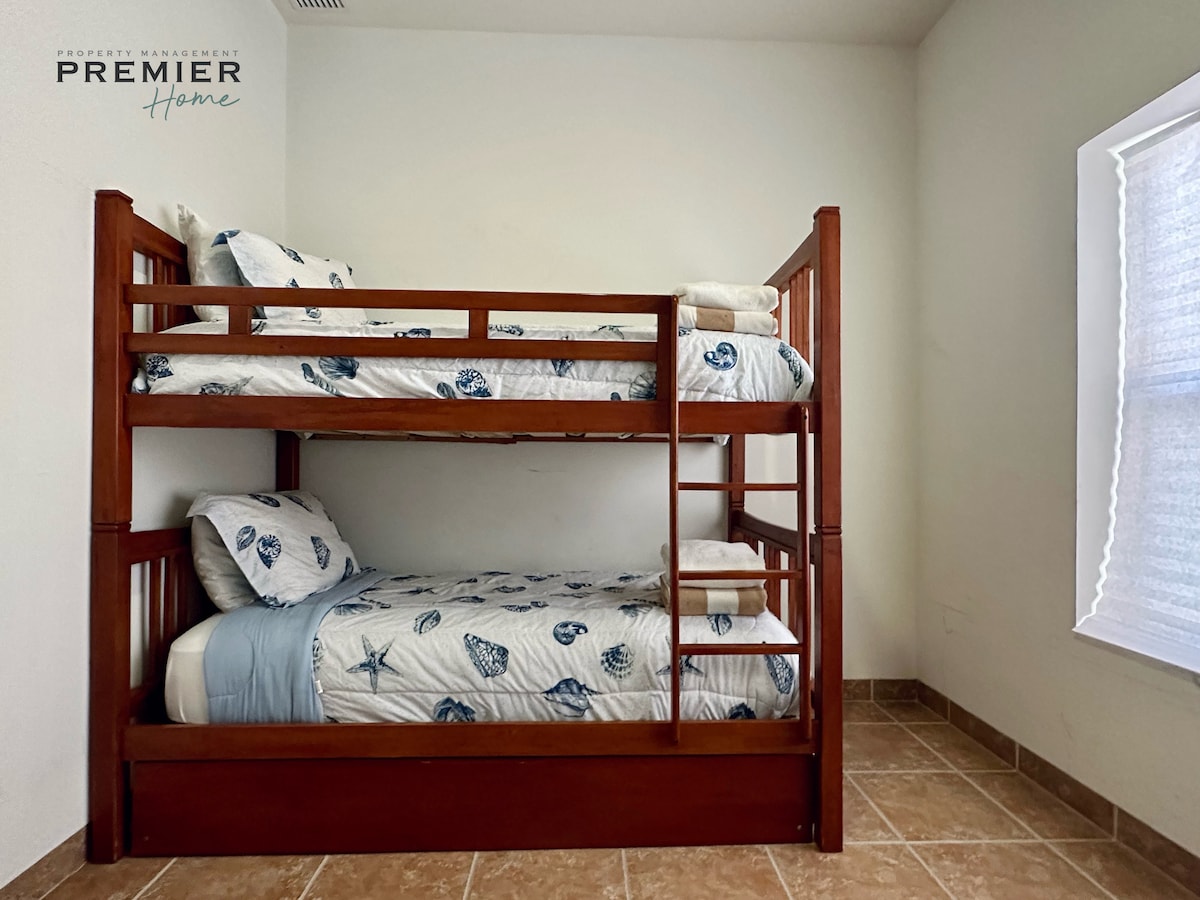 Spálňa 3 s poschodovou posteľou. 