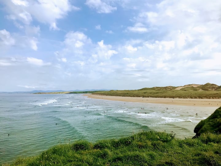 A place to escape.Glamping in Bundoran  Seaview