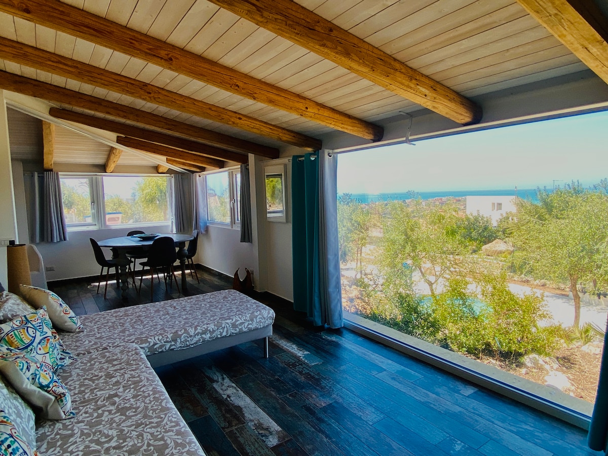 Popular Airbnb listing: Opuntia Domus 
Private villa with a sea view in Scicli