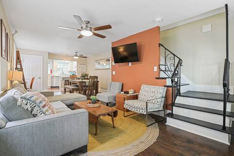 Charming Belmar Boutique w/ Spacious Backyard