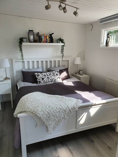 Apartment centrally located in Borgholm with private patio