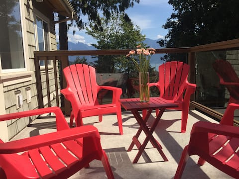 Spacious three-bedroom home with two patios