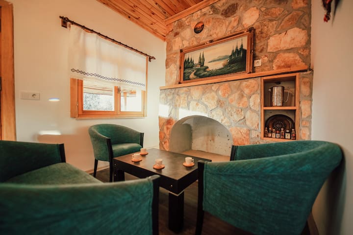Antalya Stone House With Pool - Adrasan