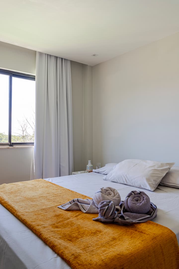 جناح بسرير بحجم كبير