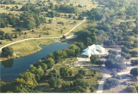 Surrounded by Hill Country Beauty w/Pond