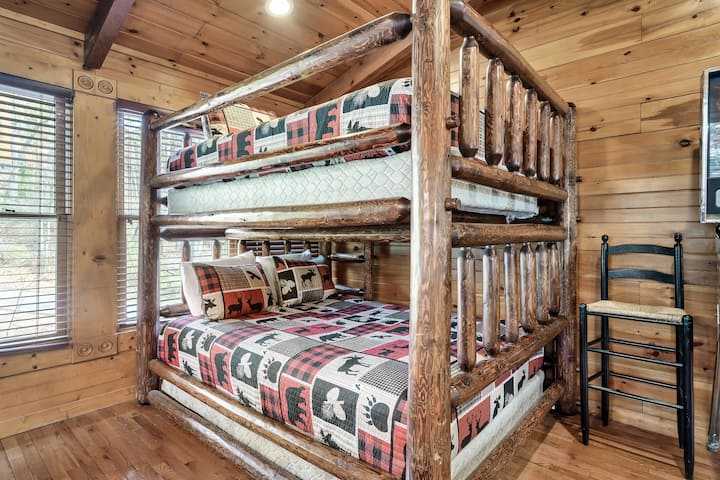 Queen over Queen bunk beds