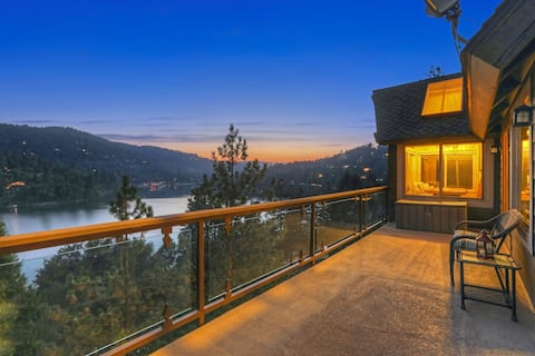 Magical lake house with spectacular views