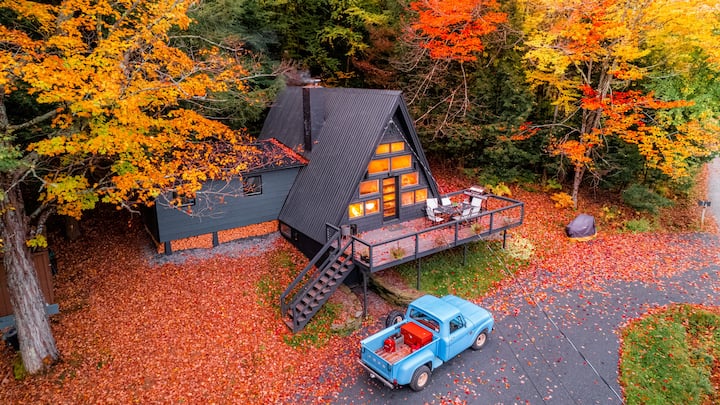 The Summit House - remodeled unique A-frame
