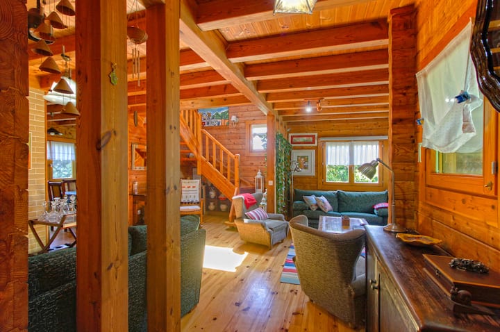 Casa De Madera Con Jardín A 5 Minutos De La Playa. - Galicia