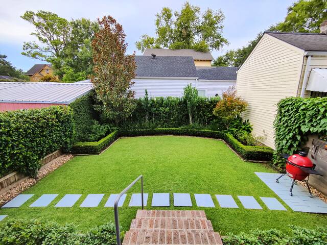 Luxury renovation of historic shotgun home gallery image 2