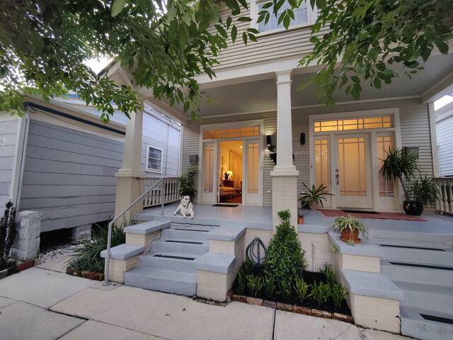 Luxury renovation of historic shotgun home gallery image 3