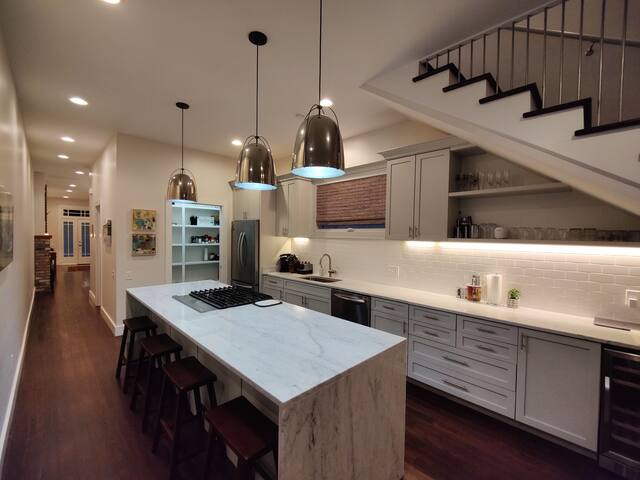 Luxury renovation of historic shotgun home gallery image 4