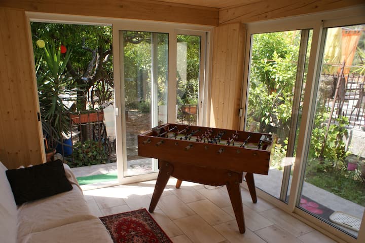 Magnifique Villa Avec Grande Terrasse - Plage du Borrigo (Menton)