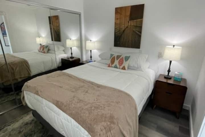 Guest Bedroom with Queen size bed