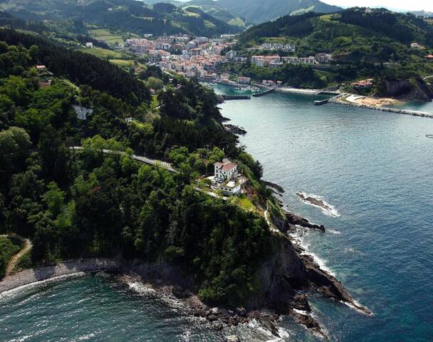 Villa Alkolea, viewpoint of the Cantabrian Sea