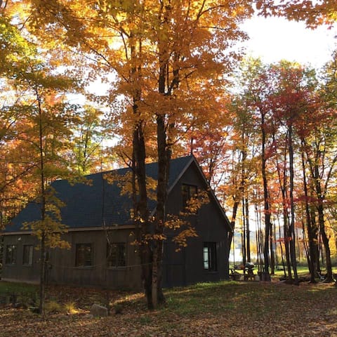 Beaver Camp on the lake