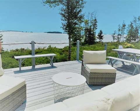 Oceanfront Home on 5 Acres w/ Private Beach & Cove