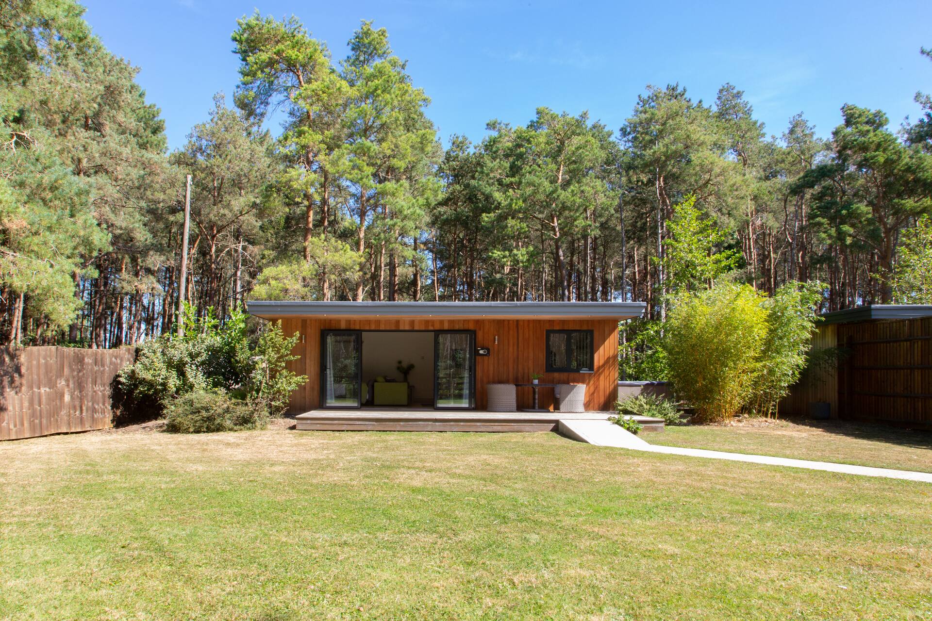 Woodland Lodges with Hot Tub
