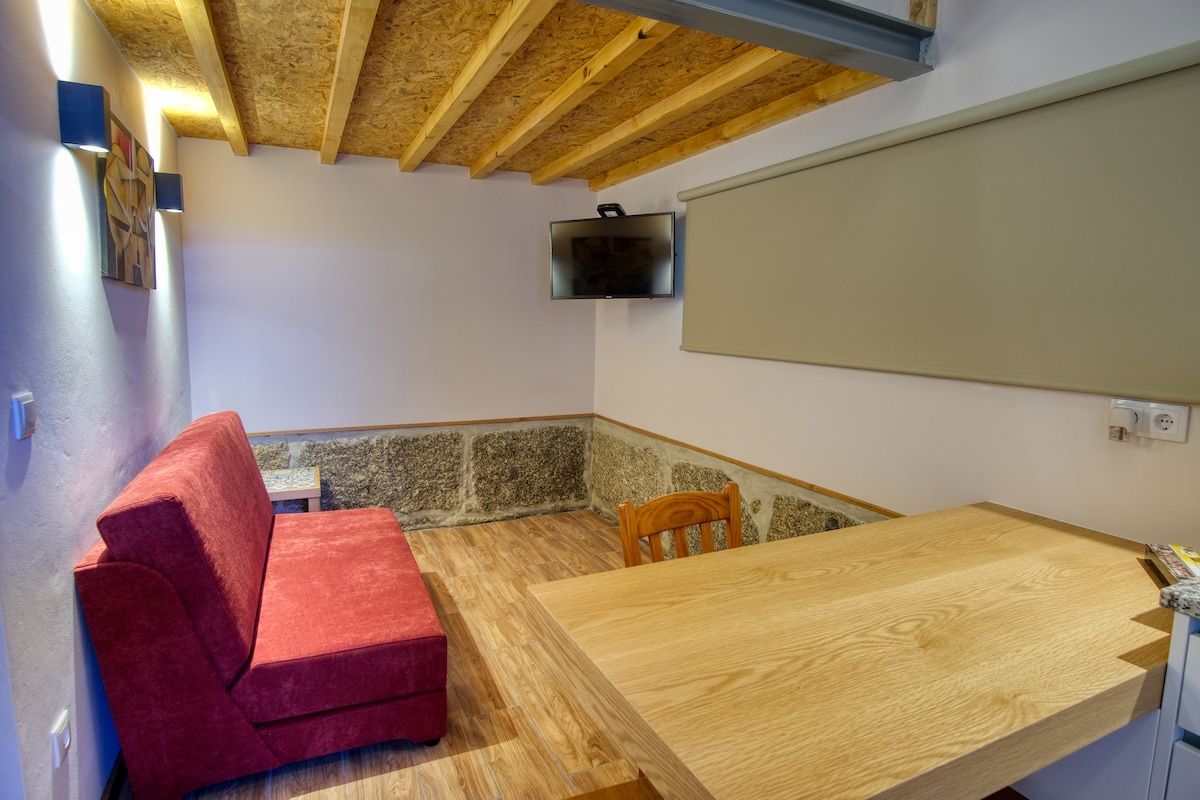 Living room and sofa bed