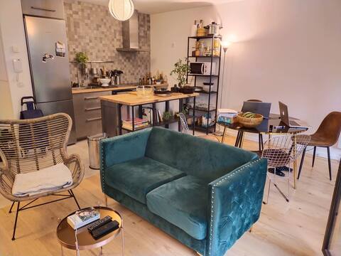 Wonderful apartment with private garden