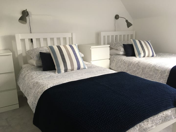 Habitación doble en el piso de arriba