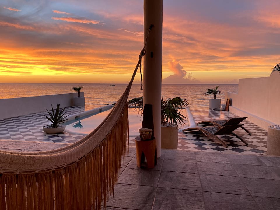 Casa Ocea, an art-filled house on the Gulf, Chuburná Puerto, Yucatán, Mexico, photo 9 of 10